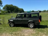Gebraucht Land Rover Defender 122 PS (89 kW) 2007 Grün Kombi