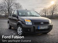 Gebraucht Ford Fusion 68 PS (50 kW) 2008 Blau Kleinwagen