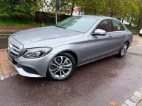 Brugt Mercedes C200 184 HK (135 kW) 2016 Sølv Sedan