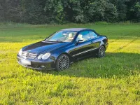 Gebraucht Mercedes CLK350 272 PS (200 kW) 2005 Blau Cabrio