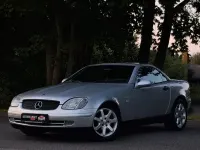 Gebraucht Mercedes SLK230 193 PS (141 kW) 1999 Grau Cabrio