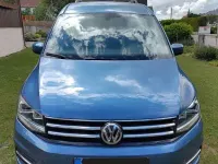 Gebraucht VW Caddy Highline 131 PS (96 kW) 2019 Blau Van / Kleinbus