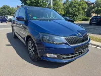 Gebraucht Skoda Fabia 90 PS (66 kW) 2015 Modra pacific/pacific blau Kombi