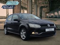 Gebraucht VW Polo Comfortline 75 PS (55 kW) 2015 Schwarz Kleinwagen