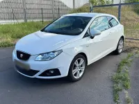 Gebraucht Seat Ibiza 86 PS (63 kW) 2010 Weiß Kleinwagen