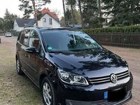 Gebraucht VW Touran Trendline 140 PS (102 kW) 2011 Schwarz Van / Kleinbus