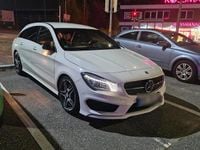 Gebraucht Mercedes CLA220 AMG line 177 PS (130 kW) 2016 Weiß Limousine