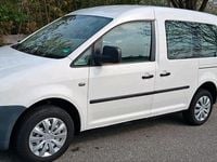 Second-hand VW Caddy Life 80 CP (58 kW) 2007 Alb Monovolum