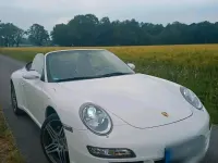 Gebraucht Porsche 911 Carrera 4 Cabriolet 325 PS (239 kW) 2008 Weiß Cabrio