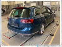 Gebraucht VW Passat GTE 218 PS (160 kW) 2021 Aquamarinblau metallic Kombi