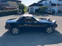 Gebraucht Mazda MX5 90 PS (66 kW) 1998 Schwarz Cabrio