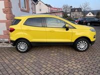 Gebraucht Ford Ecosport Titanium 125 PS (91 kW) 2017 Gelb SUV