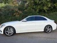 Gebraucht Mercedes C250 AMG line 211 PS (155 kW) 2017 Weiß Limousine