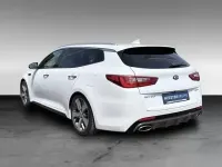 Gebraucht Kia Optima GT 238 PS (175 kW) 2019 Snow white pearl (metallic) Kombi