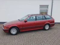 Gebraucht BMW 520 150 PS (110 kW) 2000 Rot Kombi
