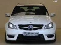Gebraucht Mercedes C63 AMG AMG 457 PS (336 kW) 2013 Weiß Limousine