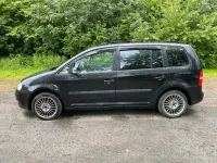 Gebraucht VW Touran 101 PS (74 kW) 2004 Schwarz Van / Kleinbus