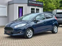 Gebraucht Ford Fiesta Titanium 101 PS (74 kW) 2015 Blau Kleinwagen