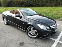 Usata Mercedes E350 231 CV (169 kW) 2011 Nero Cabrio