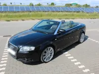 Gebraucht Audi A4 Cabriolet 163 PS (119 kW) 2009 Schwarz Cabrio