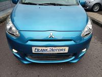 Gebraucht Mitsubishi Space Star 80 PS (58 kW) 2013 Blau Van / Kleinbus