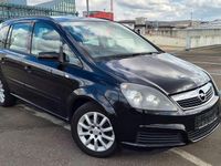 Gebraucht Opel Zafira Catch Me 105 PS (77 kW) 2007 Schwarz Van / Kleinbus