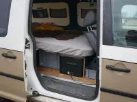 Gebraucht VW Caddy Maxi 102 PS (75 kW) 2011 Weiß Van / Kleinbus