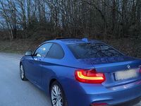 Gebraucht BMW 220 Performance 184 PS (135 kW) 2013 Blau Coupé
