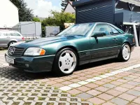 Gebraucht Mercedes SL500 320 PS (235 kW) 1992 Grün Cabrio