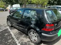 Gebraucht VW Golf IV 2002 Schwarz Kleinwagen