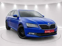 Gebraucht Skoda Superb 150 PS (110 kW) 2018 Modra energy/energy blue Kombi