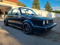 Gebraucht VW Golf Cabriolet 98 PS (72 kW) 1993 Schwarz Cabrio