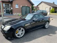 Gebraucht Mercedes SLK200 Edition 168 PS (123 kW) 2003 Schwarz Cabrio