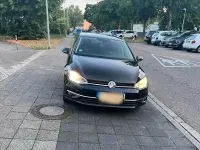 Gebraucht VW Golf VII 125 PS (91 kW) 2018 Schwarz Kleinwagen