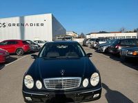 Brugt Mercedes E220 Elegance 150 HK (110 kW) 2003 Sort Sedan