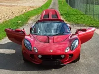 Brugt Lotus Elise 122 HK (89 kW) 2001 Rød Cabriolet