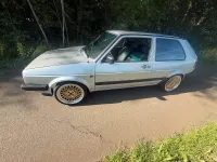 Gebraucht VW Golf II 55 PS (40 kW) 1990 Silber Kleinwagen