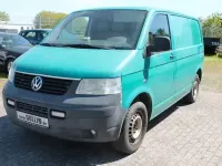 Second-hand VW Transporter 102 CP (75 kW) 2008 Verde Van