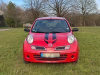 Gebraucht Nissan Micra 65 PS (47 kW) 2009 Rot Kleinwagen