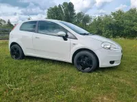Gebraucht Fiat Punto 77 PS (56 kW) 2009 Weiß Kleinwagen