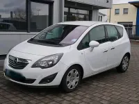 Gebraucht Opel Meriva 101 PS (74 kW) 2010 Weiß Van / Kleinbus