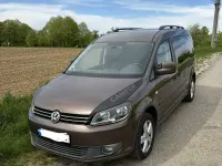 Gebraucht VW Caddy Maxi Comfortline 140 PS (102 kW) 2011 Braun Van / Kleinbus