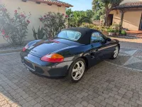 Gebraucht Porsche Boxster 220 PS (161 kW) 2000 Blau Cabrio