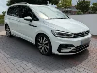 Gebraucht VW Touran R-line 150 PS (110 kW) 2017 Weiß Van / Kleinbus