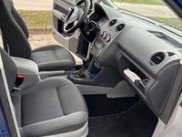 Gebraucht VW Caddy Team 105 PS (77 kW) 2010 Blau Van / Kleinbus