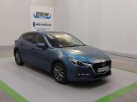 Gebraucht Mazda 3 Signature 120 PS (88 kW) 2018 Turmalinblau Kleinwagen