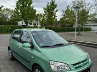 Gebraucht Hyundai Getz 82 PS (60 kW) 2003 Grün Kleinwagen
