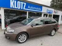 Gebraucht VW Golf VI Style 105 PS (77 kW) 2011 Braun Kleinwagen