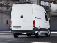 Nowe MAN TGE 140 KM (102 kW) 2025 Biały Van