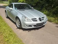 Gebraucht Mercedes SLK200 163 PS (119 kW) 2004 Silber Cabrio